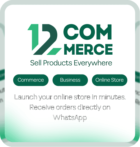 12COMMERCE — Sell Products Everywhere. Commerce, Business, Online Store.