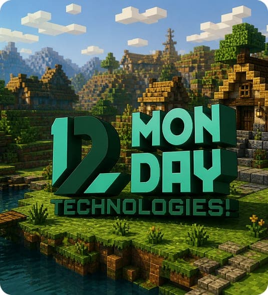 12 Monday Technologies voxel landscape