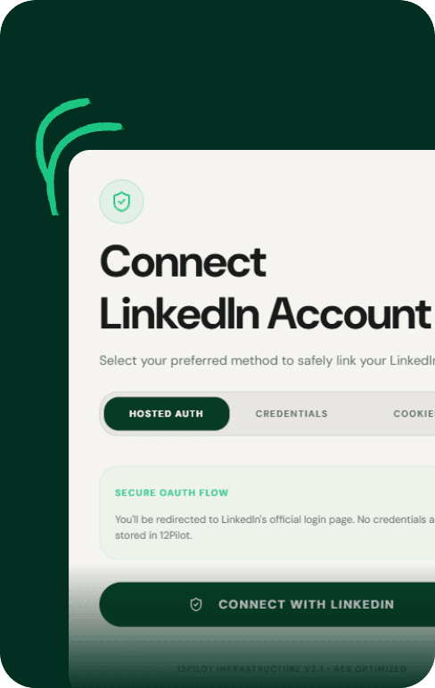 Connect LinkedIn Account