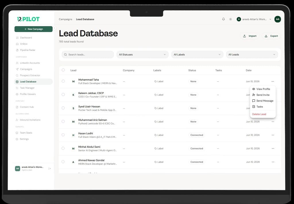 Google Maps → LinkedIn: how local businesses become a campaign list