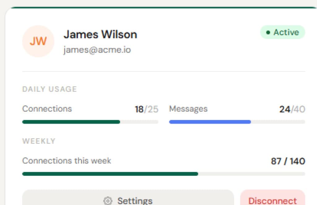 Workspace settings overview